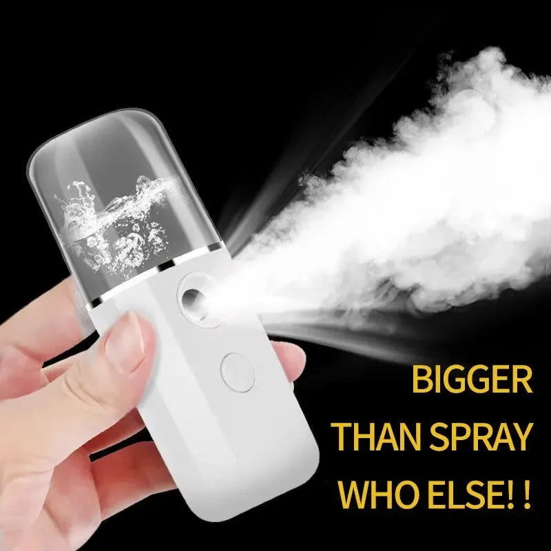 USB Charging Nano Spray Moisturizing Instrument Facial Moisturizing Female Skin Care